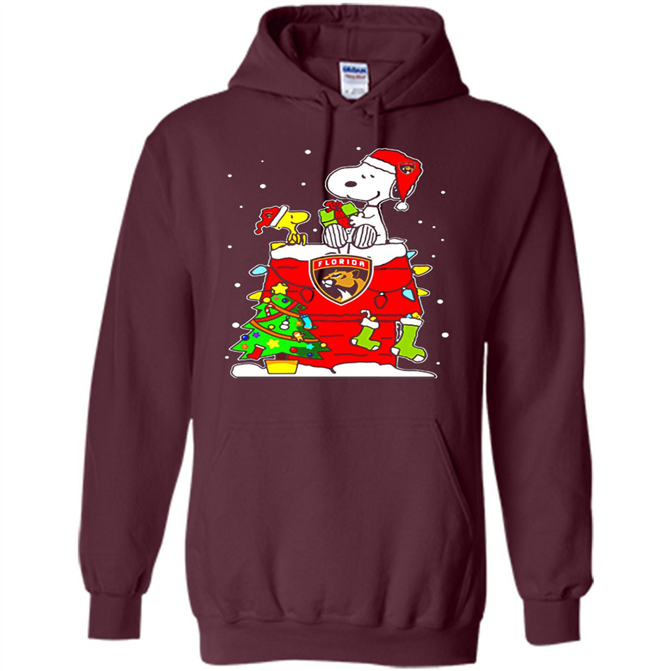 Florida Panthers Snoopy Ugly Christmas Sweaters - Hoodie