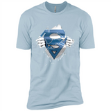 Detroit Lions And Superman Fans - Premium Short Sleeve T-Shirt