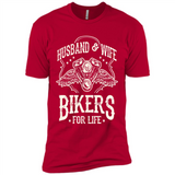 Husband & Wife Biker For Life Couple