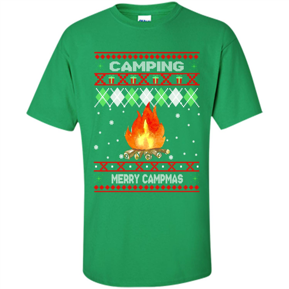 Merry Campmas Ugly Christmas - Shirt