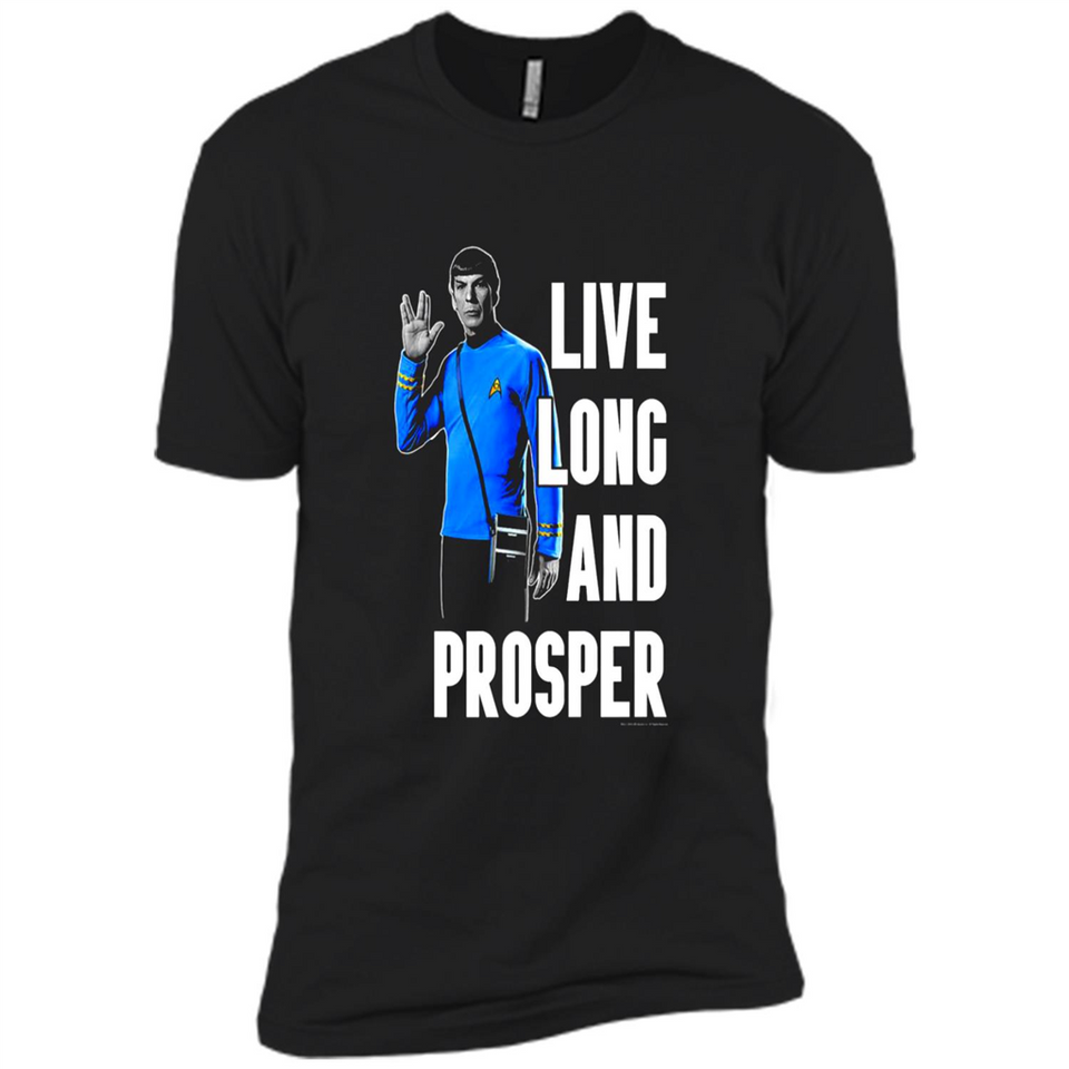 Live Long And Prosper Mr. Spock Star Trek PINGPONG
