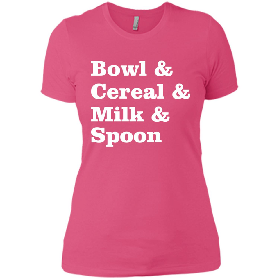 Tasty Cereal Recipe Bowl Milk Spoon