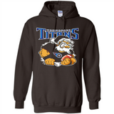 Grumpy Santa Claus Tennessee Titans Football Team PINGPONG