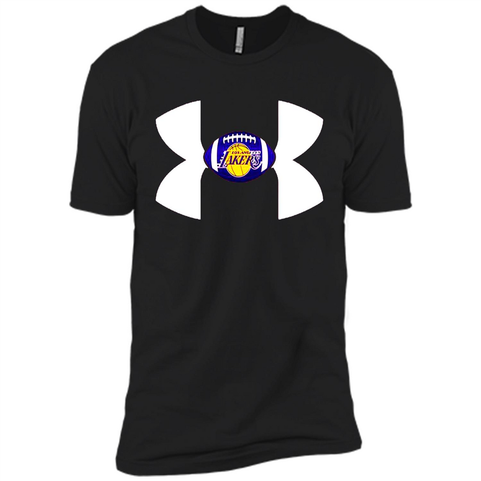Los Angeles Lakers Under Armour Logo - Premium Short Sleeve T-Shirt
