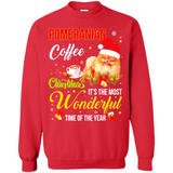 Pomeranian Coffee Wonderful Christmas
