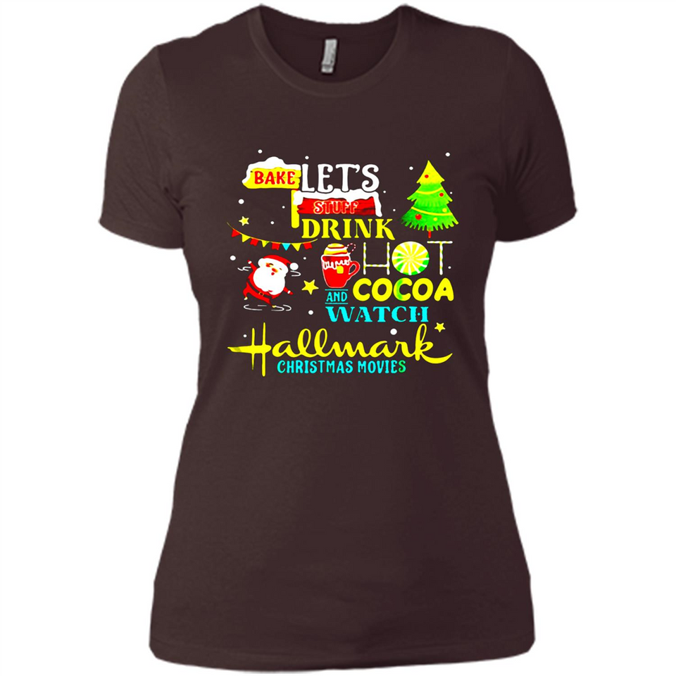 Santa claus i just want to bake stuff and waych christmas movi PINGPONG - Ladies' Boyfriend T-Shirt