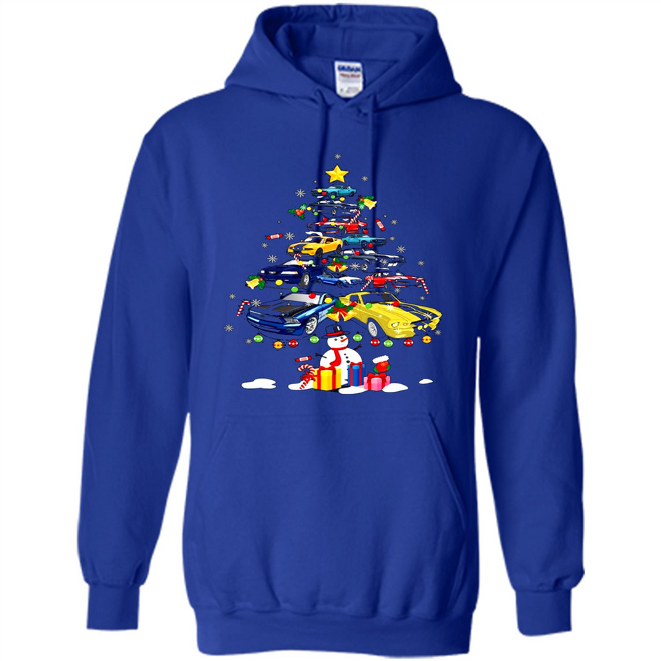 Mustang Tree Christmas Sweatshirt PINGPONG