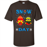 Snow Day Shirt For Florida Panthers Vs Minion Fans pingpong