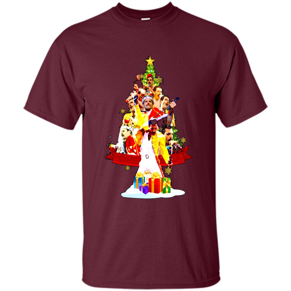 Freddie Mercury Christmas Tree Sweatshirt PING PONG