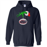 Funny Florida Gators Glitter Grinch Monogram Ornament Christmas Gift - Hoodie