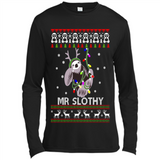 Mr Slothy Christma - Canvas Long Sleeve T-Shirt