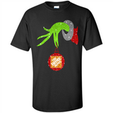 Grinch hand holding Logo HomeDepot Glitter Christmas - Shirt