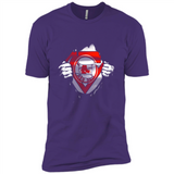Boston Red Sox And Superman Fans - Premium Short Sleeve T-Shirt