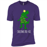 Christmas Tree Rex - Premium Short Sleeve T-Shirt