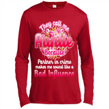 They Call Me Auntie Flower - Canvas Long Sleeve T-Shirt