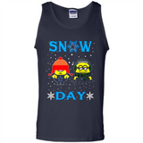 Snow Day Shirt For Dallas Cowboys Vs Minion Fans pingpong