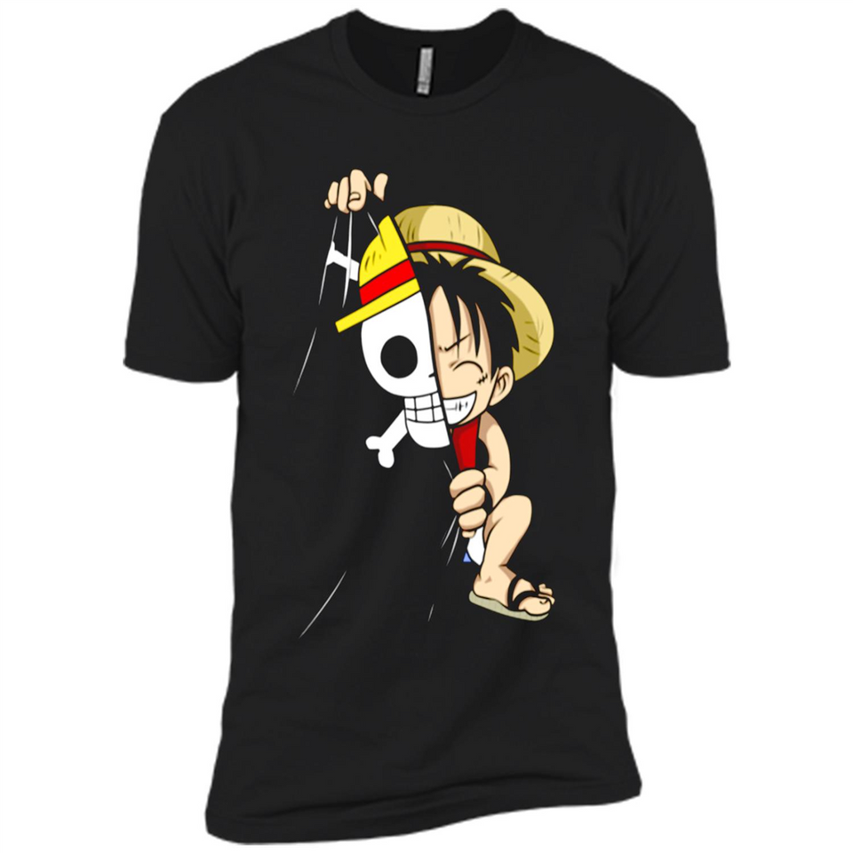 Luffy Flag One Piece - Premium Short Sleeve T-Shirt