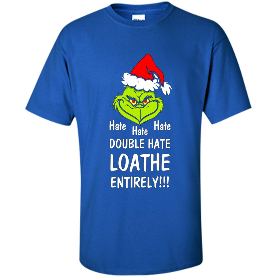 Mr Grinch hate hate hate double hate loathe entirely sweater PINGPONG
