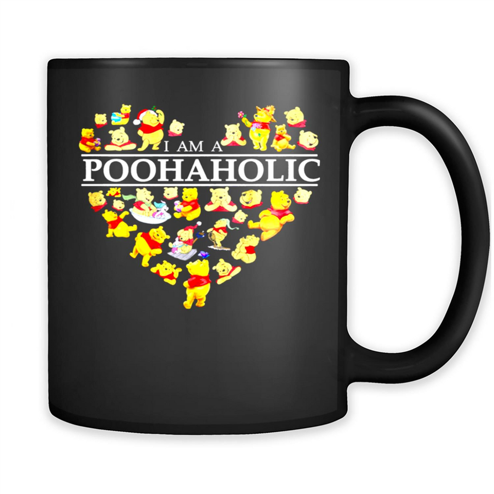 I Am A Poohaholic Funny Pooh Fans Gift PING PONG