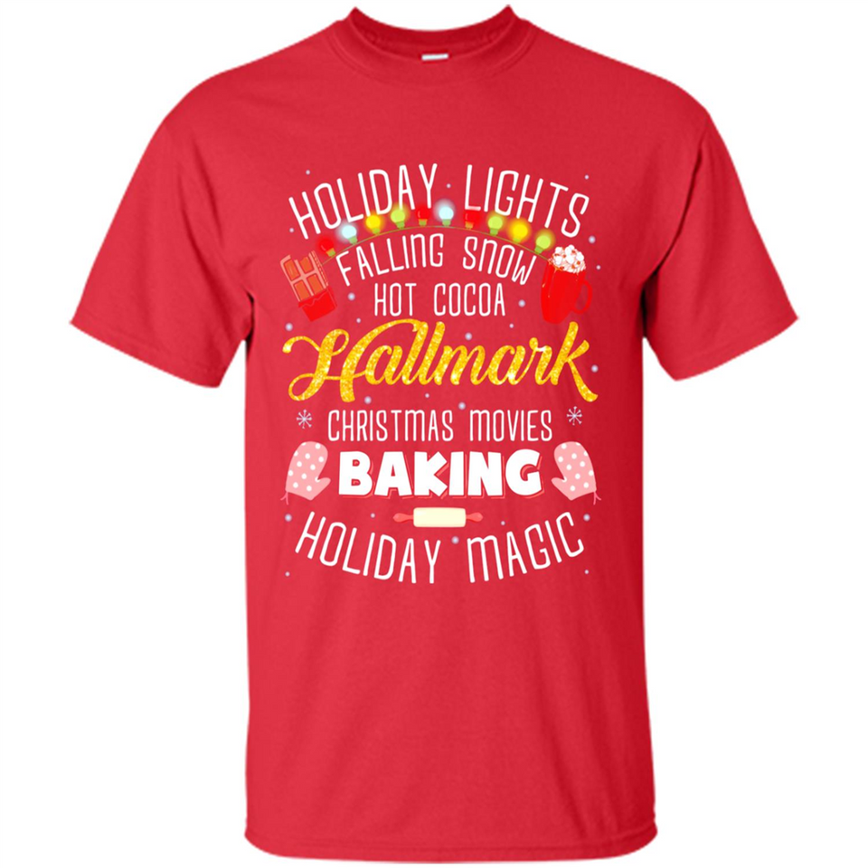 Holiday Lights Falling Snow Hot Cocoa Hallmark Christmas movie
