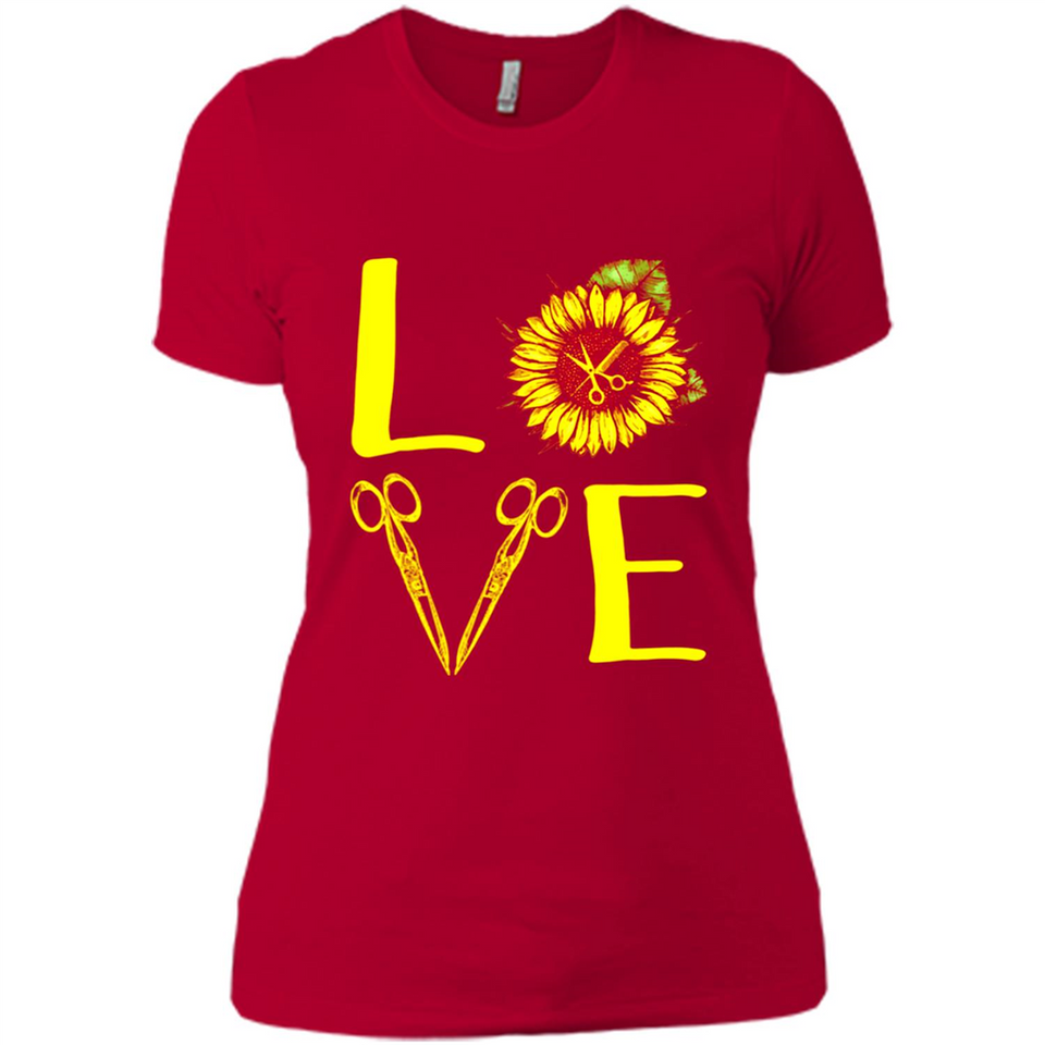 Hair Stylist Love Sunflower Scissors PING PONG