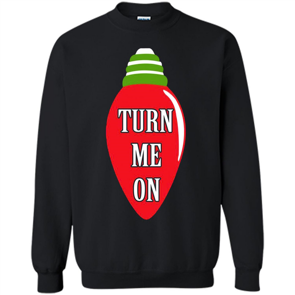 Turn Me On Christmas Tree Light Bulb Decoration