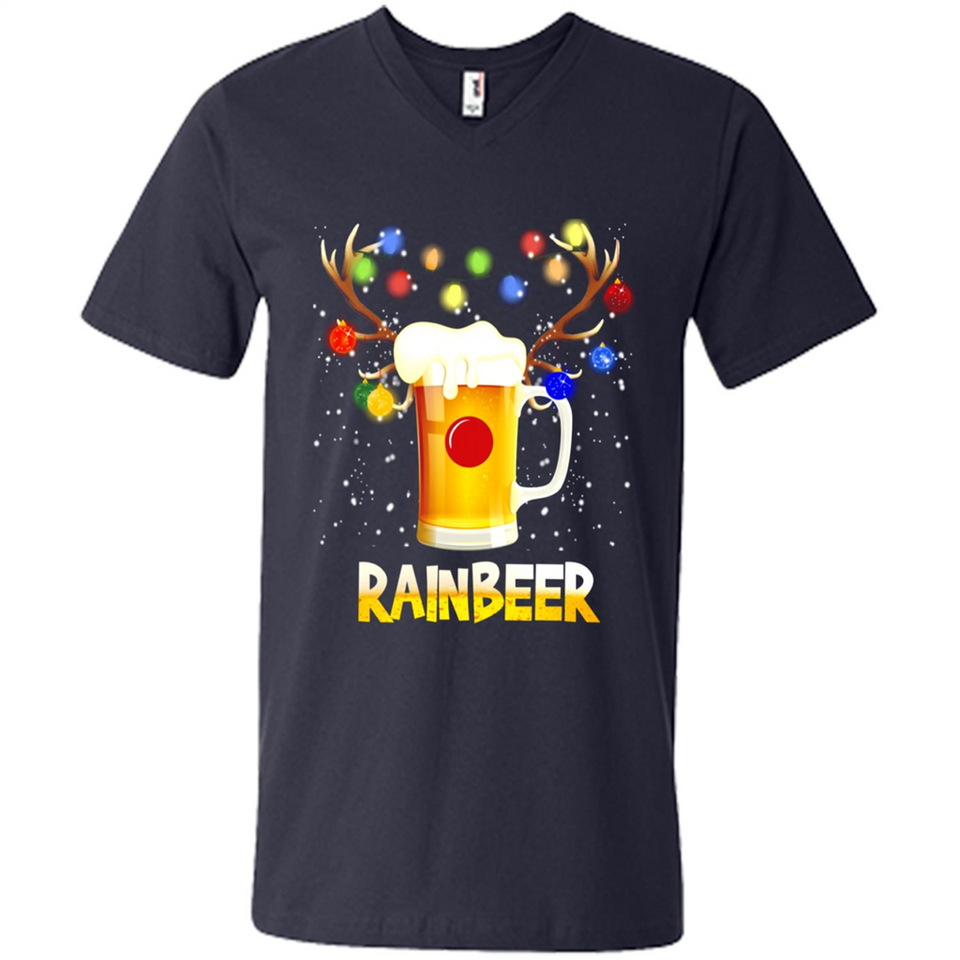Rainbeer Christmas Reindeer Beer Drinking