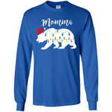 Womens Momma Bear - Long Sleeve T-Shirt