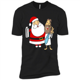 Eggnog Santa And Jesus Christmas