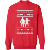 Christmas Ugly Sweater Firefighter Ugly Christmas Sweater - Sweatshirt