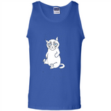 annoyed kitty touchy kitty grouchy ball of fur noody kitty PING PONG
