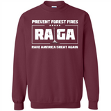 Prevent Forest Fires Rake America Great Again Shirt PINGPONG - Sweatshirt