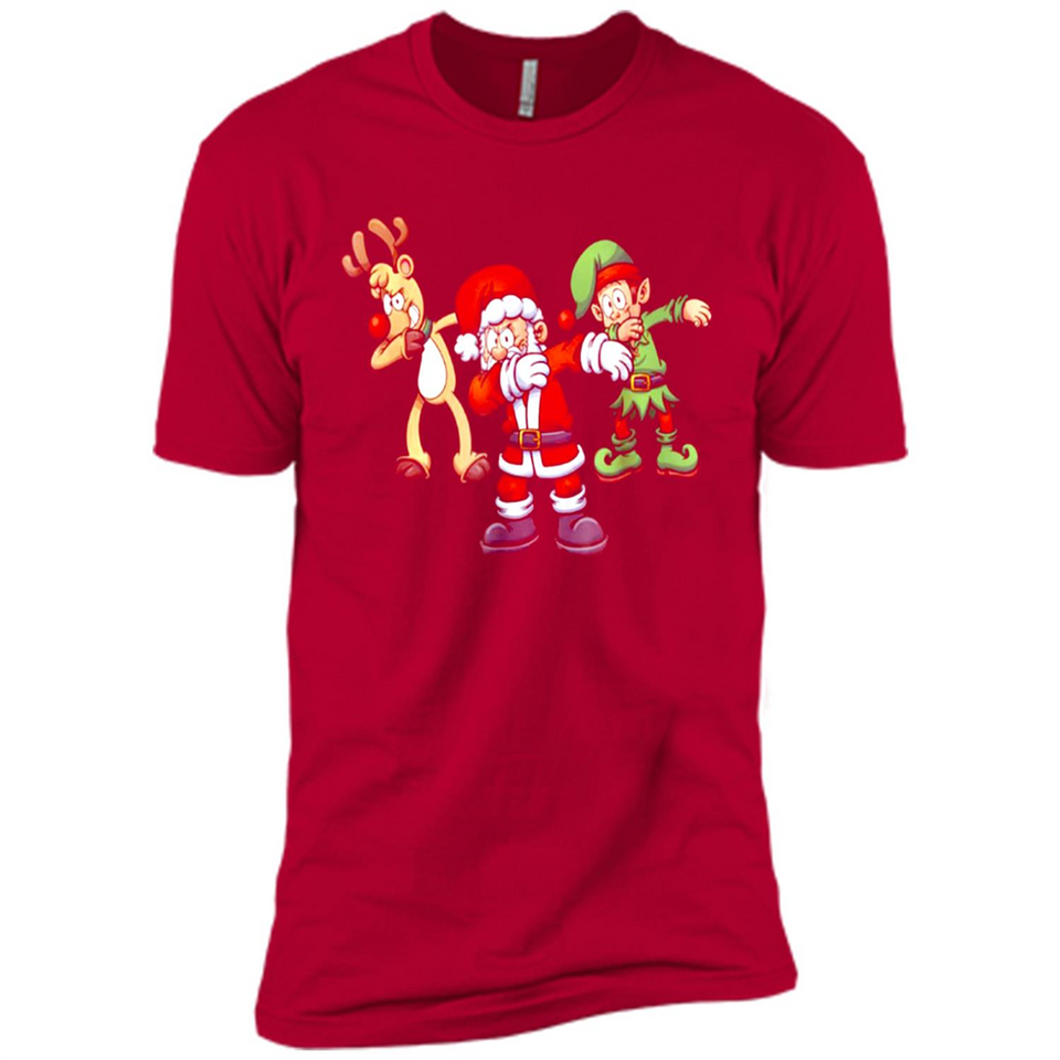 Dabbing Santa - Premium Short Sleeve T-Shirt