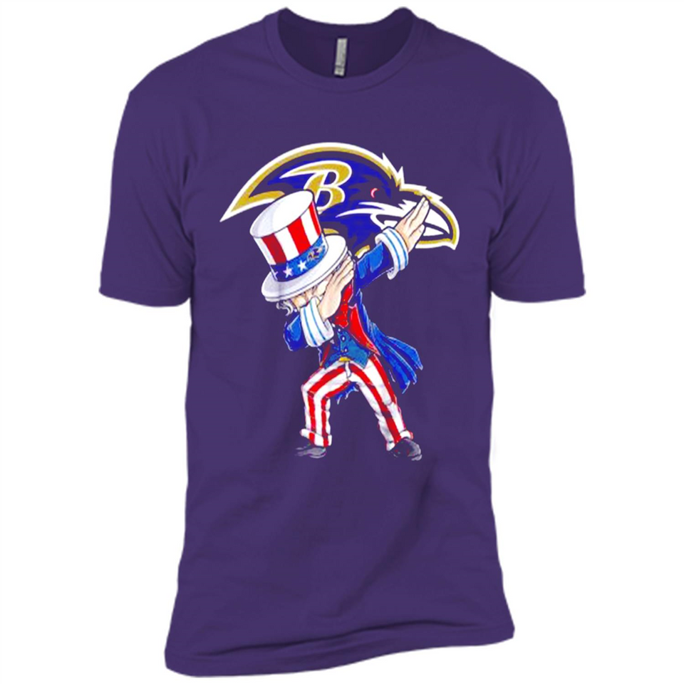 NFL BALTIMORE RAVENS UNCLE SAM DABBING INDEPENDENCE DAY