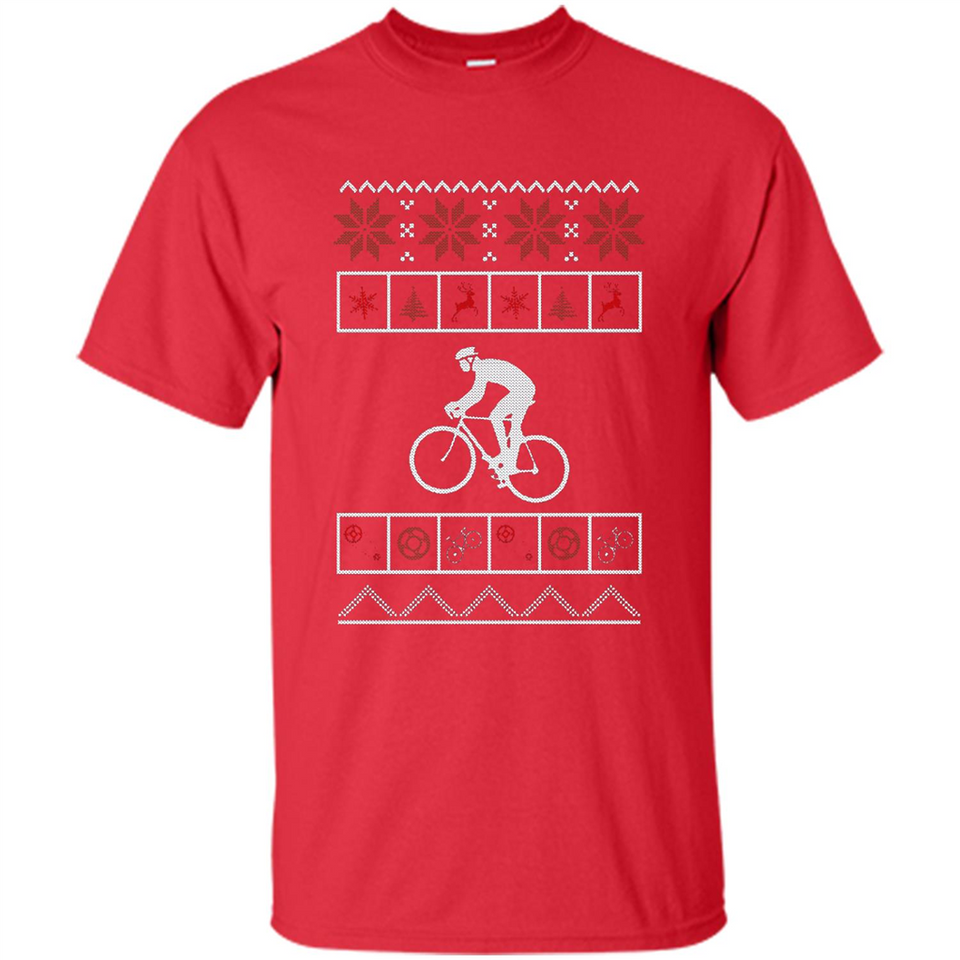 Christmas Ugly Sweater Cycling - Ugly Christmas Sweater - Shirt