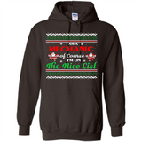 Funny Ugly Christmas T-Shirt Gift for Mechanic - Hoodie