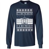All I want for Christmas is a new president ugly PINGPONG