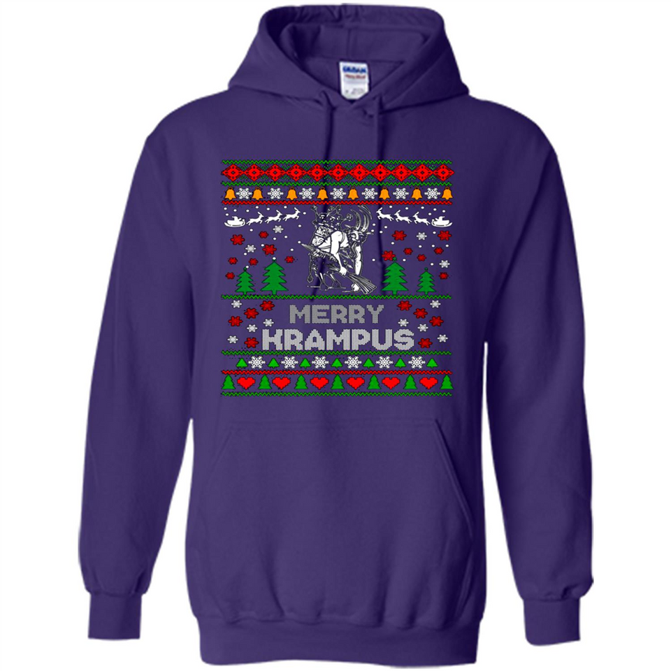 Merry Krampus Christmas sweatshirt PINGPONG