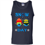 Snow Day Shirt For Carolina Panthers Vs Minion Fans pingpong