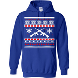 Rifle I Want Rifle Guns For Christmas ugly - Hoodie