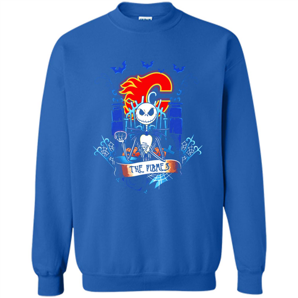 Calgary Flames Halloween The Nightmare Before Christmas - Sweatshirt