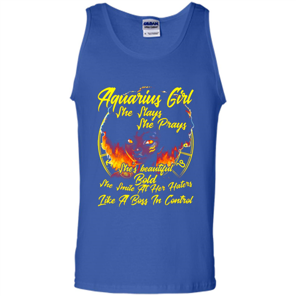 Aquarius Girl She Slays She Prays Zodiac Sign PINGPONG