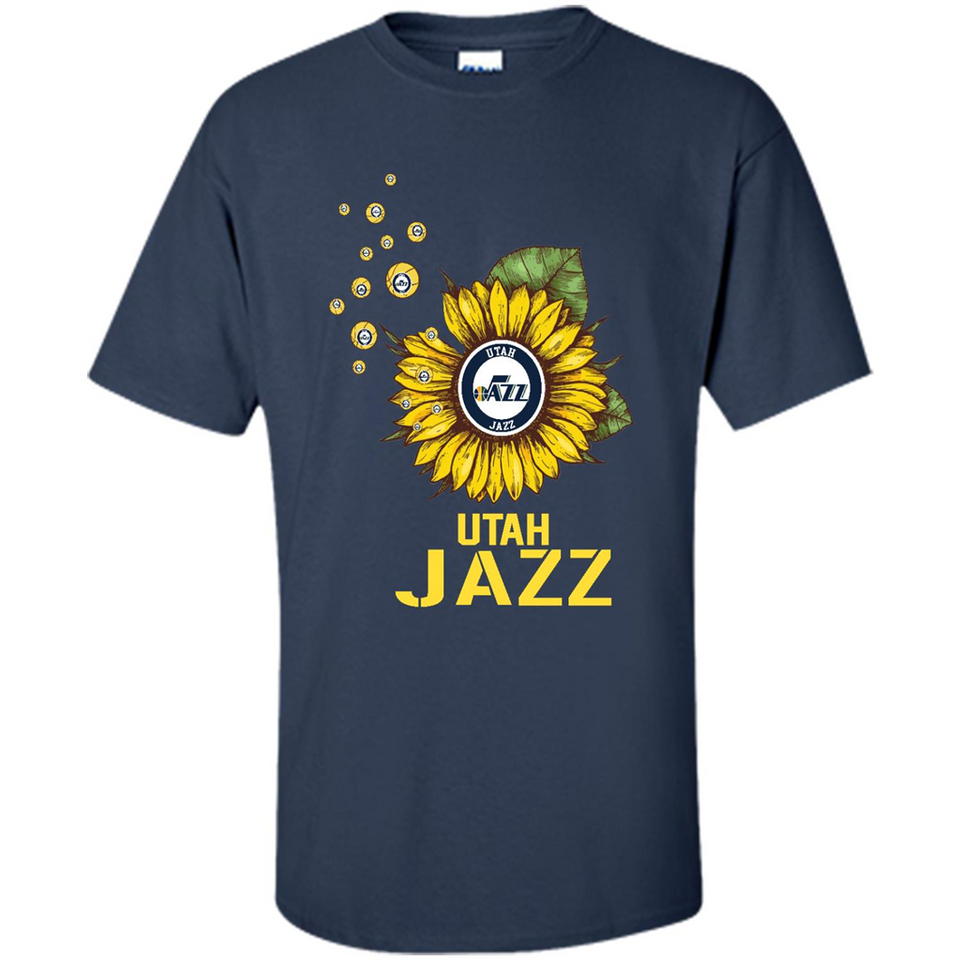 Utah Jazz Basketball Sunflower