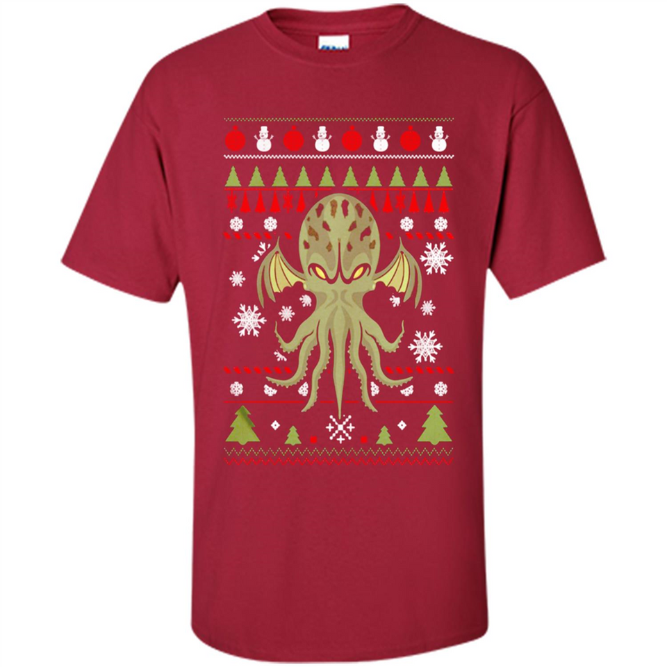 Octopus Ugly Sweater Christmas - Shirt