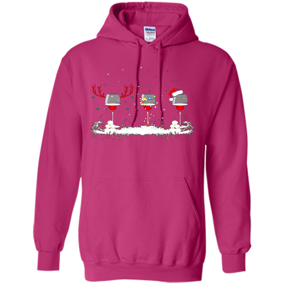 Christmas Red Wine - Merry Xmas T-Shirt - Hoodie