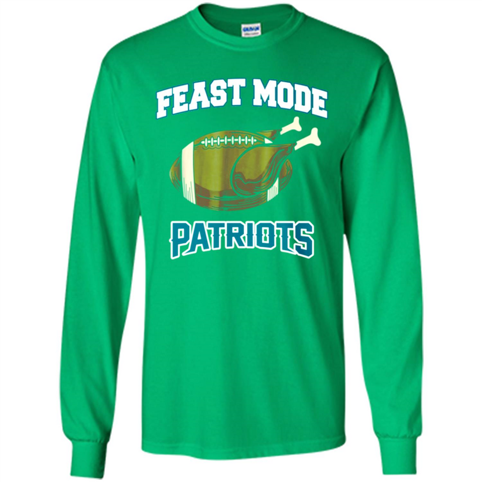 Feast Mode Patriots Shirt - New England Turkey Thanksgiving
