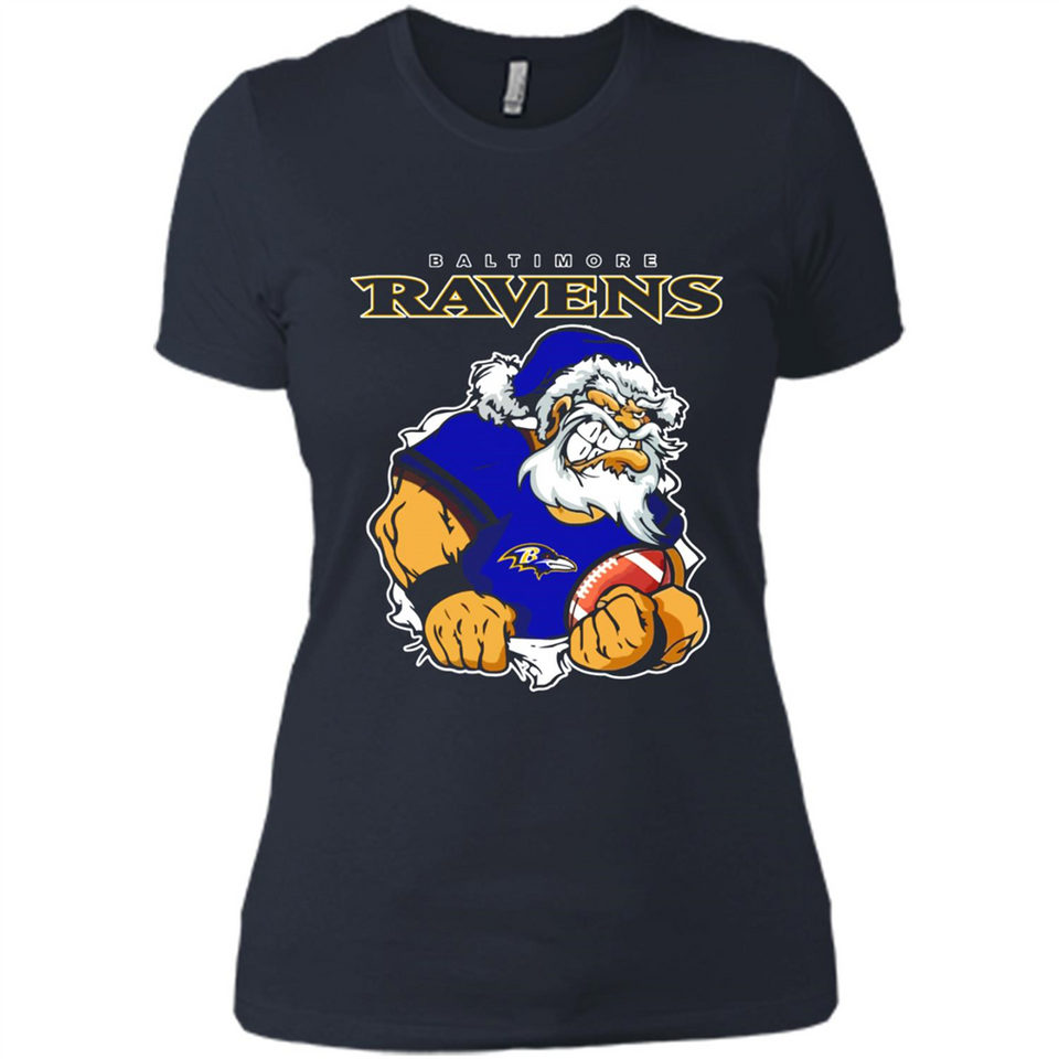 Grumpy Santa Claus Baltimore Ravens Football Team PINGPONG