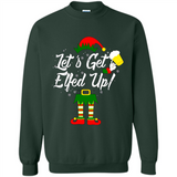 Let's Get Elfed Up Drinking Beer Christmas PINGPONG