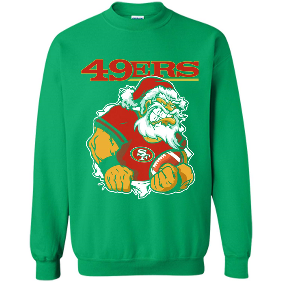 Grumpy Santa Claus San Francisco 49ers Football Team PINGPONG