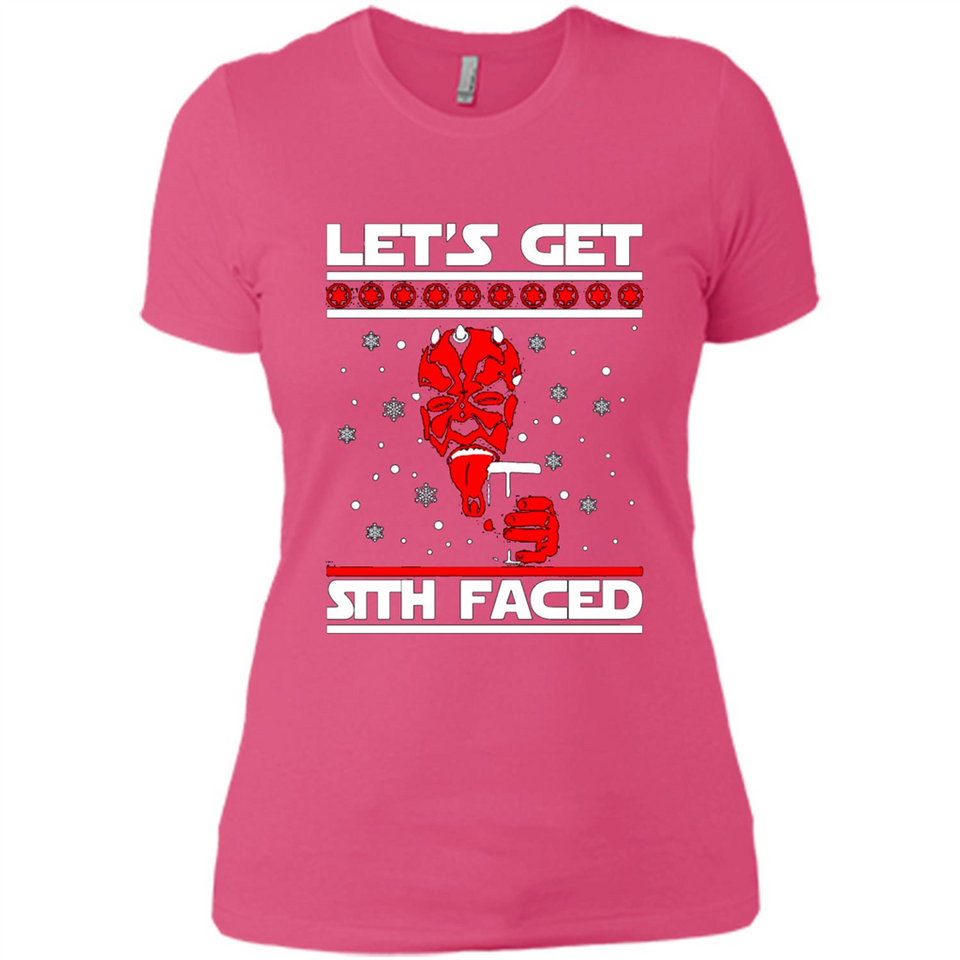 Let’s get sith faced Christmas sweatshirt PINGPONG